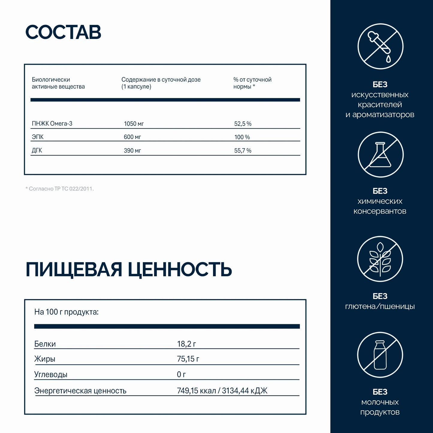 NFO® Омега-3 Ультима 60