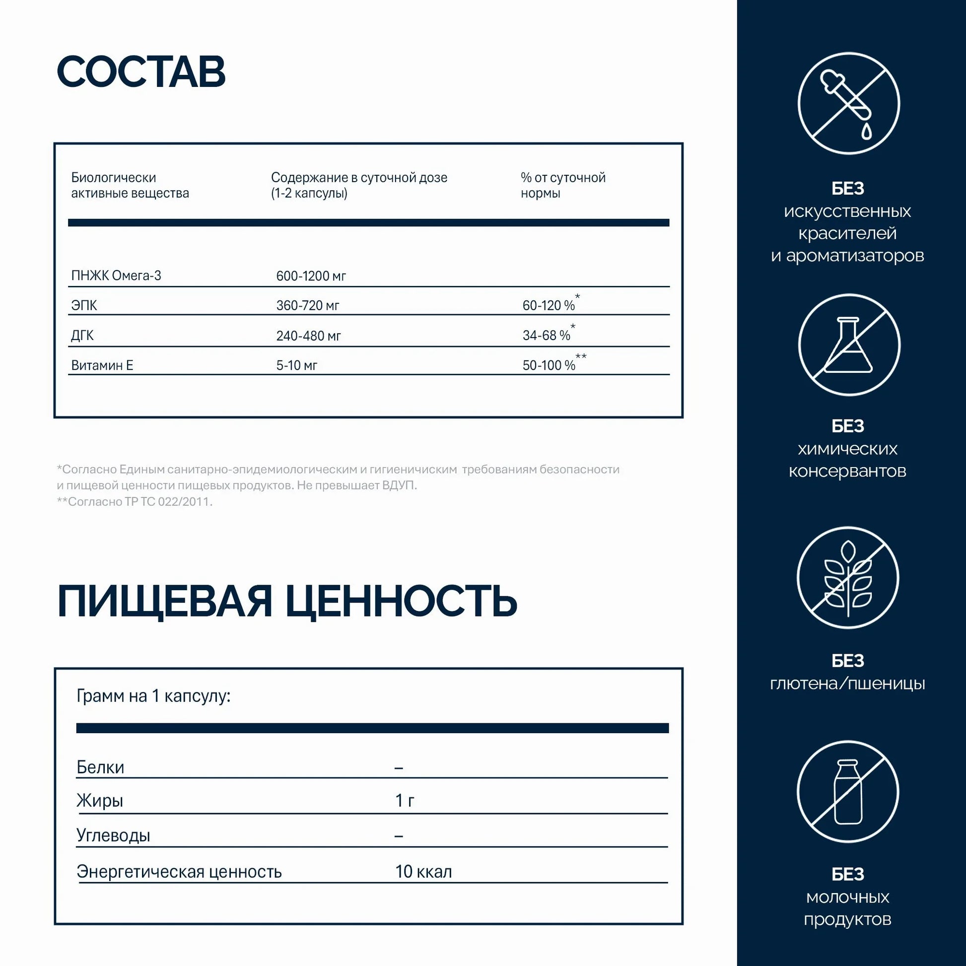 NFO® Омега-3 Премиум