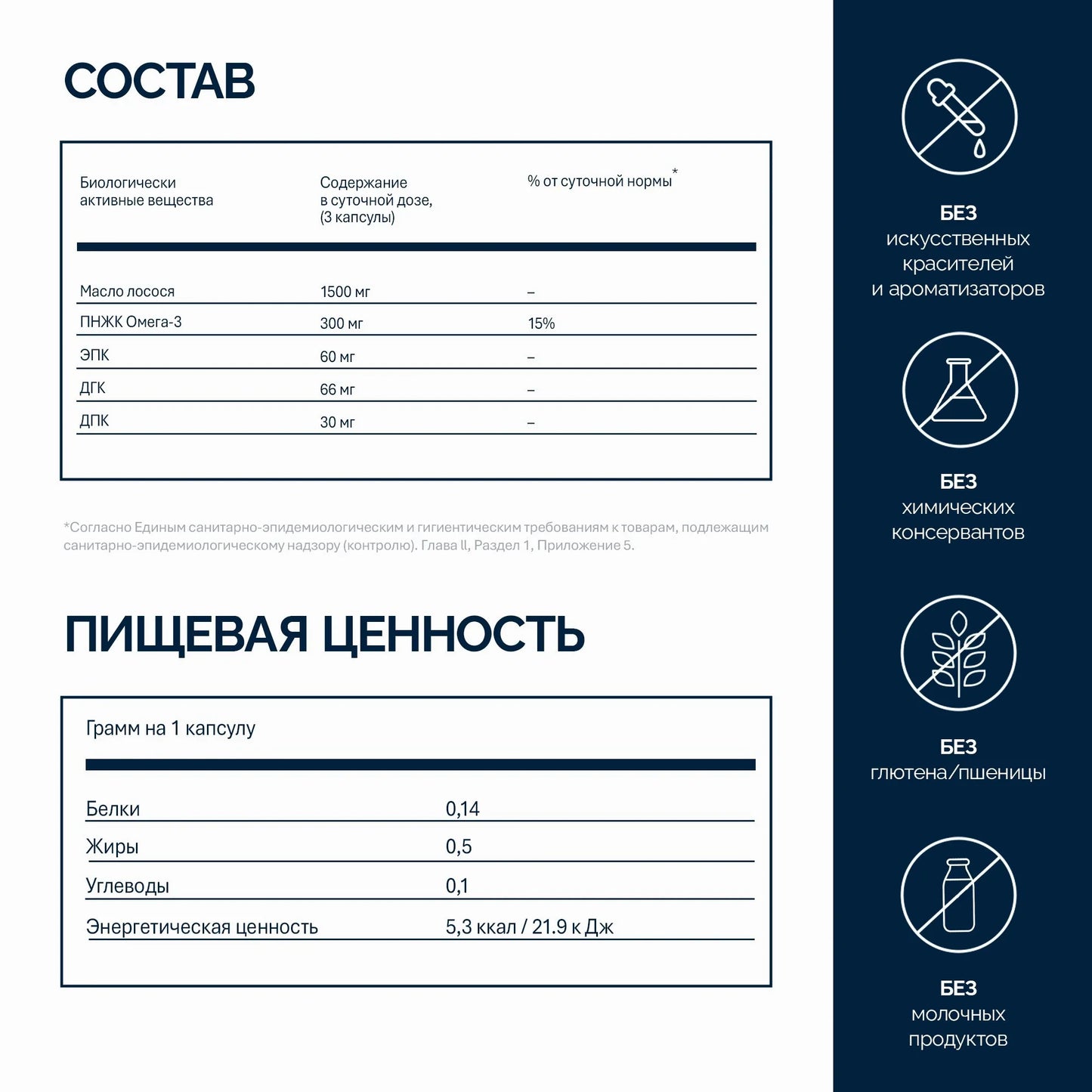 NFO Омега 3-6-9 Масло лосося
