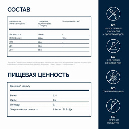 NFO Омега 3-6-9 Масло лосося