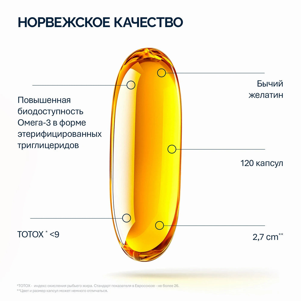 NFO® Омега-3 Ультима 120